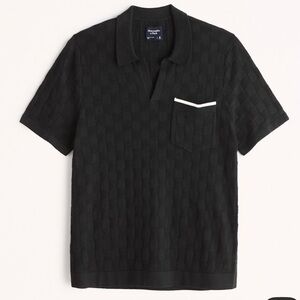 Abercrombie Preppy Tipped Johnny Collar Polo